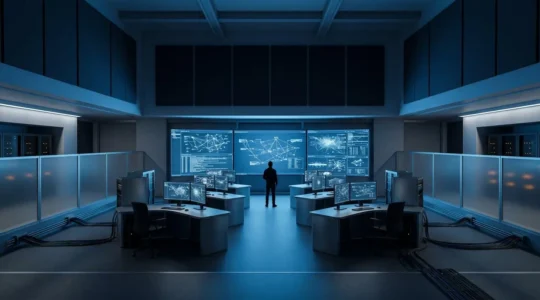 Infrastructure critique de défense sécurisée avec couches de protection cybernétique avancées