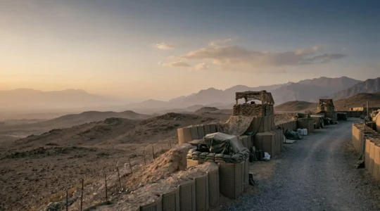 Scène représentant la protection des forces en opération extérieure dans un environnement tactique
